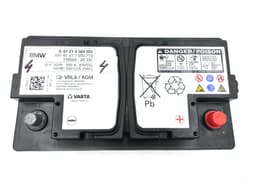 BMW OEM BMW 2 F87, F22, F45, 5 E60, E61, F10,F11, MINI - AGM-Battery, 80Ah, 800A — thumbnail 5