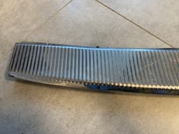 VW VW Touareg GENUINE Trunk Boot Tailgate Sill Lock Trim Chrome 7P0863459E — thumbnail 2