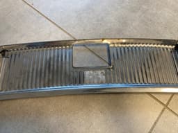 VW VW Touareg GENUINE Trunk Boot Tailgate Sill Lock Trim Chrome 7P0863459E — thumbnail 7