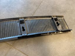 VW VW Touareg GENUINE Trunk Boot Tailgate Sill Lock Trim Chrome 7P0863459E — thumbnail 8