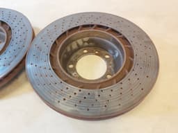 PORSCHE GENUINE PORSCHE 911 REAR BRAKE DISCS SET BRAKING ROTOR PAIR LEFT & RIGHT — thumbnail 9