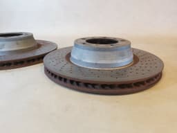 PORSCHE GENUINE PORSCHE 911 REAR BRAKE DISCS SET BRAKING ROTOR PAIR LEFT & RIGHT — thumbnail 3