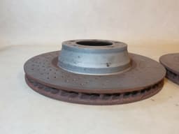 PORSCHE GENUINE PORSCHE 911 REAR BRAKE DISCS SET BRAKING ROTOR PAIR LEFT & RIGHT — thumbnail 4