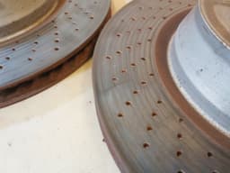 PORSCHE GENUINE PORSCHE 911 REAR BRAKE DISCS SET BRAKING ROTOR PAIR LEFT & RIGHT — thumbnail 6