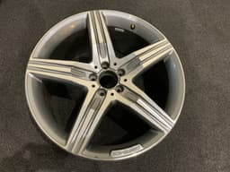 MERCEDES-BENZ Mercedes S class S63 S65 C222 C217 OEM AMG R20 Rear Alloy Wheel Rim x1 psc — thumbnail 6