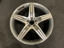 MERCEDES-BENZ Mercedes S class S63 S65 C222 C217 OEM AMG R20 Rear Alloy Wheel Rim x1 psc — thumbnail 1