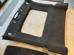 PORSCHE Genuine Porsche 911 991 Coupe Black Roof Alcantara Ceiling with sunroof panel — thumbnail 2