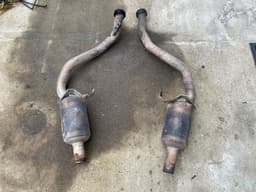 MERCEDES-BENZ Mercedes G class W463 Genuine Exhaust Pipe Catalyst Left & Right — thumbnail 1
