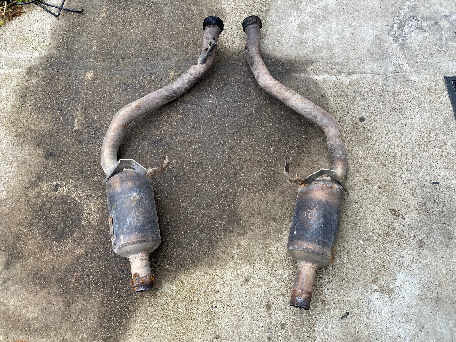 Mercedes G class W463 Genuine Exhaust Pipe Catalyst Left & Right