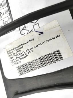 BMW OEM BMW 3 G20, G21, 5 F10, F11, 6 F12,F13, 7 F01,F02 - AGM-Battery, 105Ah, 950A — thumbnail 8