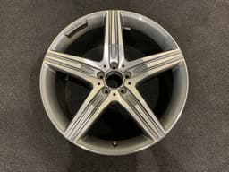 MERCEDES-BENZ Mercedes S class S63 S65 C222 C217 OEM AMG R20 Rear Alloy Wheel Rim x1 psc — thumbnail 1