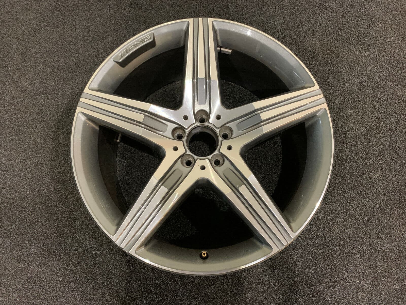 Mercedes S class S63 S65 C222 C217 OEM AMG R20 Rear Alloy Wheel Rim x1 psc
