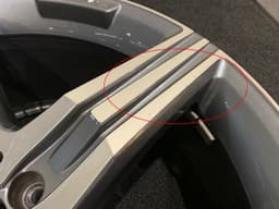 MERCEDES-BENZ Mercedes S class S63 S65 C222 C217 OEM AMG R20 Rear Alloy Wheel Rim x1 psc — thumbnail 5