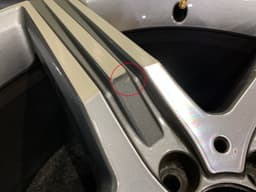 MERCEDES-BENZ Mercedes S class S63 S65 C222 C217 OEM AMG R20 Rear Alloy Wheel Rim x1 psc — thumbnail 7