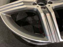 MERCEDES-BENZ Mercedes S class S63 S65 C222 C217 OEM AMG R20 Rear Alloy Wheel Rim x1 psc — thumbnail 8