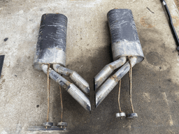MERCEDES-BENZ Mercedes G class W463 EXHAUST PIPE MUFFLER LEFT & RIGHT — thumbnail 4