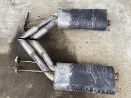 MERCEDES-BENZ Mercedes G class W463 EXHAUST PIPE MUFFLER LEFT & RIGHT — thumbnail 3
