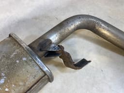 MERCEDES-BENZ Mercedes G class W463 Genuine EXHAUST PIPE MUFFLER Left A4634900221 — thumbnail 2