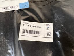 BMW GENUINE BMW X5 G05 TRUNK BOOT FITTED RUBBER LUGGAGE COMPARTMENT MAT 51472458568 — thumbnail 3