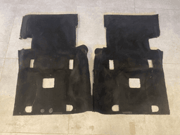MERCEDES-BENZ Mercedes G class W463 GENUINE Floor Carpet SET Black LHD 2002-2012 Year — thumbnail 2