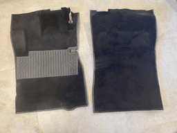 MERCEDES-BENZ Mercedes G class W463 GENUINE Floor Carpet SET Black LHD 2002-2012 Year — thumbnail 3