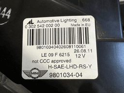 MINI MINI Countryman R60 Paceman R61 Headlight Right RH Turn Indicator Yellow 10-16 y — thumbnail 9