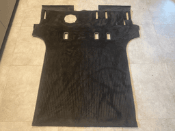 MERCEDES-BENZ Mercedes G class W463 GENUINE Floor Carpet SET Black LHD 2002-2012 Year — thumbnail 2