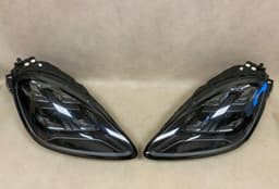 PORSCHE Porsche Cayenne 959 OEM TURBO GTS FULL LED Headlights SET LEFT & RIGHT + BALLAST — thumbnail 8
