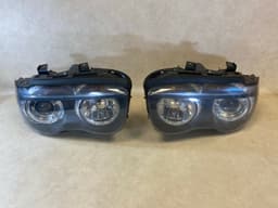 BMW BMW 7 E65 E66 E67 OEM BiXenon Headlight SET LH & RH ECE LHD with Ballast — thumbnail 1