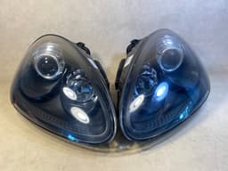 PORSCHE PORSCHE CAYENNE 958 Xenon AFS Black edition HEADLIGHT LAMP SET + ballasts bulbs — thumbnail 1