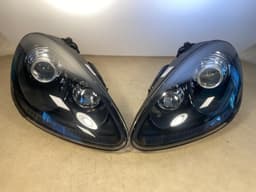PORSCHE PORSCHE CAYENNE 958 Xenon AFS Black edition HEADLIGHT LAMP SET + ballasts bulbs — thumbnail 2