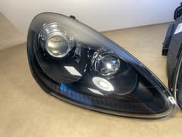 PORSCHE PORSCHE CAYENNE 958 Xenon AFS Black edition HEADLIGHT LAMP SET + ballasts bulbs — thumbnail 3