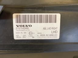 VOLVO VOLVO S80 V70 XC70 GENUINE ZKW Xenon Headlight Lamp SET LH & RH LHD 07-14 Year — thumbnail 10