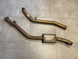 BMW GENUINE BMW X5M E70 X6 E71 Rear Exhaust Muffler 18307848147 — thumbnail 5