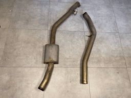 BMW GENUINE BMW X5M E70 X6 E71 Rear Exhaust Muffler 18307848147 — thumbnail 1