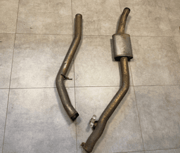 BMW GENUINE BMW X5M E70 X6 E71 Rear Exhaust Muffler 18307848147 — thumbnail 3