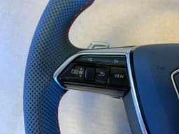 AUDI Audi A6 A7 A8 Q8 4K 4N 4M GENUINE RS-line Steering Wheel with Paddles Heating — thumbnail 2
