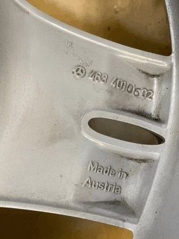 MERCEDES-BENZ Mercedes Benz G-Class W463 Spare Wheel Tyre 265/60/18 A4634010602 — thumbnail 5