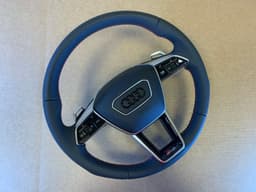 AUDI Audi A6 A7 A8 Q8 4K 4N 4M GENUINE RS-line Steering Wheel with Paddles Heating — thumbnail 8