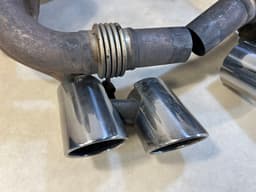 PORSCHE Porsche 911 991 GENUINE Carrera 3.8 Exhaust Muffler Silencer SET Left + Right — thumbnail 2