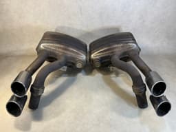 PORSCHE Porsche 911 991 GENUINE Carrera 3.8 Exhaust Muffler Silencer SET Left + Right — thumbnail 10