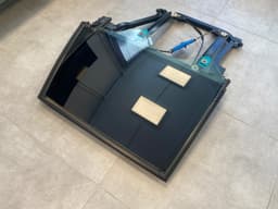 VW VW Touareg GENUINE Left Rear Window Lift With Glass 7L0839461D — thumbnail 7