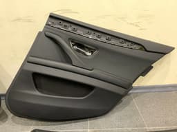 BMW BMW 5 F11 OEM Front Rear Door Trim Panel SET Black Half Leather with Lighting — thumbnail 4