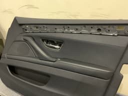 BMW BMW 5 F11 OEM Front Rear Door Trim Panel SET Black Half Leather with Lighting — thumbnail 8