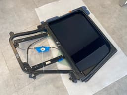 VW VW Touareg GENUINE Right Rear Window Lift With Glass 7L0839462D — thumbnail 7