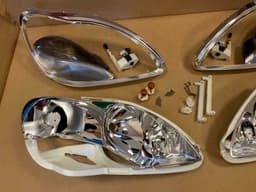 MERCEDES-BENZ GENUINE MERCEDES S CLASS W220 BOSCH XENON HEADLIGHT LENS REPAIR KIT LH & RH — thumbnail 2
