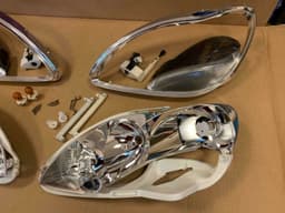 MERCEDES-BENZ GENUINE MERCEDES S CLASS W220 BOSCH XENON HEADLIGHT LENS REPAIR KIT LH & RH — thumbnail 3