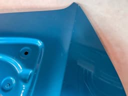 PORSCHE Porsche 911 (991) Hood Tailgate Back Engine Cover 99151201100GRV BLUE Spoiler — thumbnail 4