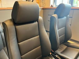 BMW BMW 7 E23 Facelift Black Salon Leather Sport Seat SET Heating SCHWARZ — thumbnail 4