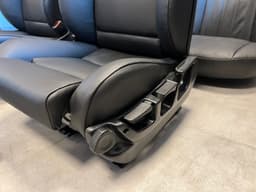 BMW BMW 7 E23 Facelift Black Salon Leather Sport Seat SET Heating SCHWARZ — thumbnail 7